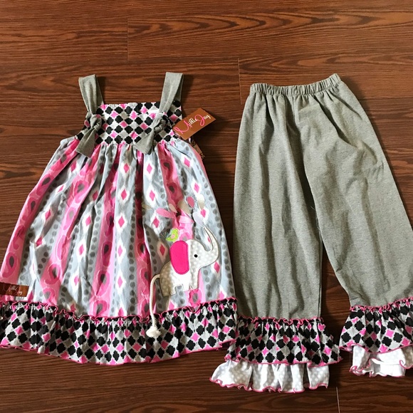 Millie Jay Elephant 2 piece matching set - Picture 1 of 3